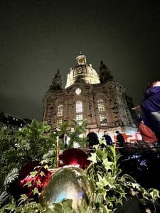 Blick auf die Frauenkirche Dresden